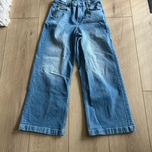 GAP Light Blue High Rise Stride Ankle Jeans